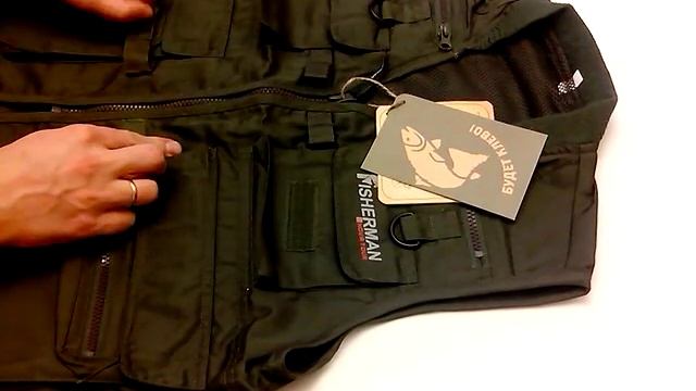 Выпуск 14. Жилет для рыбалки Fisherman F-02 Nova Tour, купить наложенным платежом в магазине Спасик смотреть онлайн