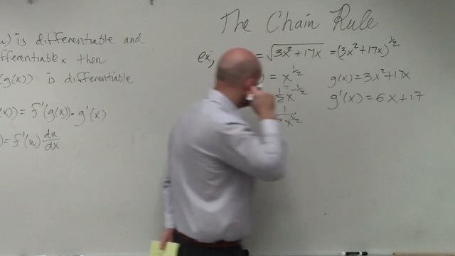 How to use the chain rule with a square root смотреть онлайн