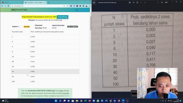 Merubah foto Jadi Tabel Excel смотреть онлайн