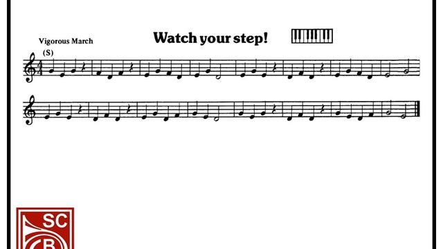 MUSIC MEDAL Copper ensemble - Watch your step! (Bb instruments) смотреть онлайн