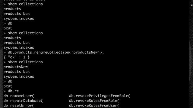 MongoDb Tutorial - 23 : How to rename database and collections in mongodb смотреть онлайн