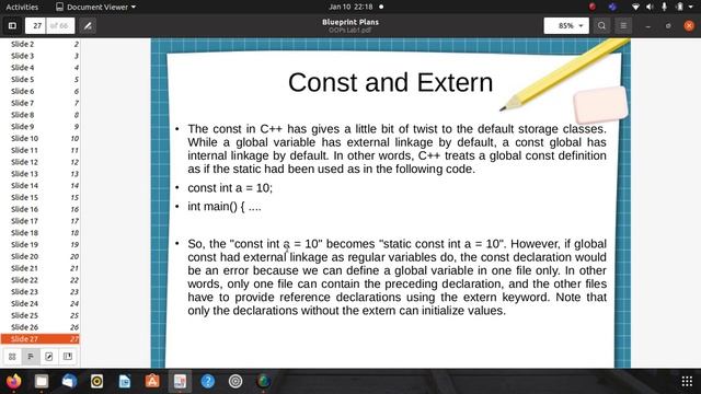 ObjectOrientedProgrammingIntro 2021 01 10 21 56 52 смотреть онлайн