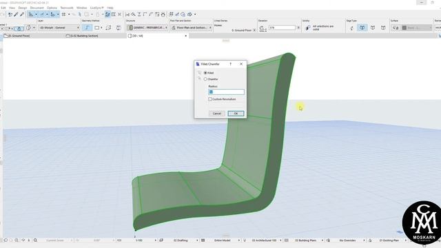 Archicad Morph (EP #1) HOW TO MODEL DINING CHAIR смотреть онлайн