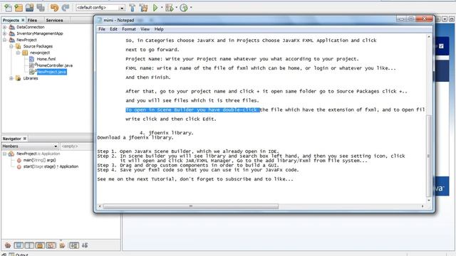 how to add Scene Builder in netbeans IDE and jfoenix library in Scene Builder. смотреть онлайн