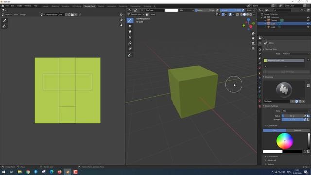 Blender 2.9_Texture Painting смотреть онлайн