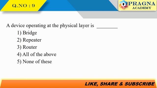 Computer Awareness MCQs || SET 5 || PRAGNA ACADEMY || ARUN SIR смотреть онлайн