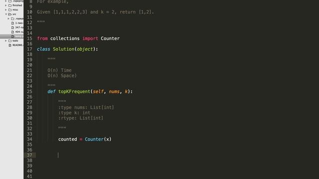 Programming Interview Questions: Top K Frequent Elements смотреть онлайн