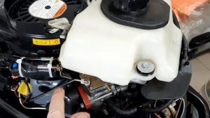 Масленное голодание мотора SUZUKI DF 6 AS.