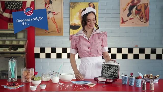 Waffle Maker - Party Time - How to cook waffles at home - Ariete 187 смотреть онлайн