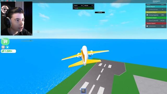 IK HEB EEN STUNTVLIEGTUIG !! ✈️ | Roblox Airport Tycoon #2 смотреть онлайн