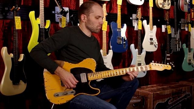 Matt's Music Center - Nash Guitars T2HB Butterscotch Blonde Guitar - Chris Bryant смотреть онлайн