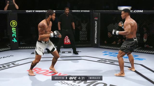 MAX GRIFFIN VS MICHAEL MORALES FULL FIGHT UFC ON ESPN 48 смотреть онлайн