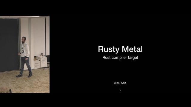 Rust Moscow meetup 14 ноября 2019. Офис компании Авито. смотреть онлайн