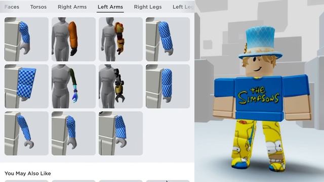 How to make your Roblox avatar blocky and have no hands смотреть онлайн