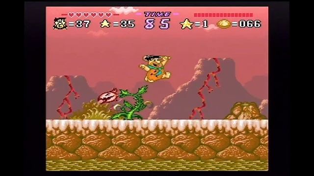 The Flintstones: The Treasure of Sierra Madrock (SNES) - Full Playthrough смотреть онлайн