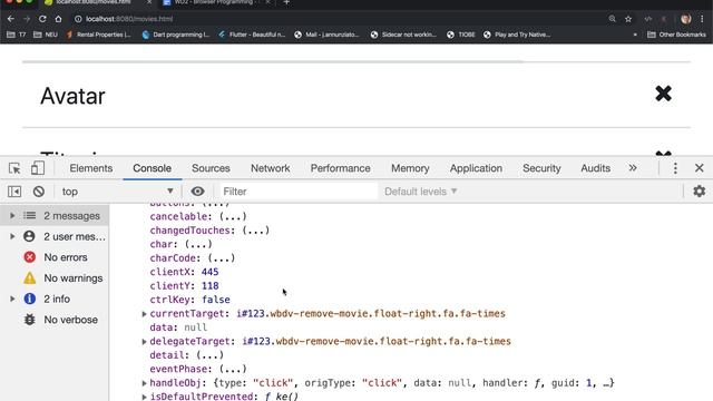 130 Adding attributes id to element, retrieving current target from click event with jQuery смотреть онлайн