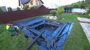 Как сделать пруд на участке своими руками? Делаем красивый пруд с водопадом.