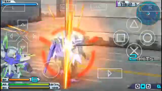 Gundam AGE Cosmic Drive PSP Mission mode 6 смотреть онлайн
