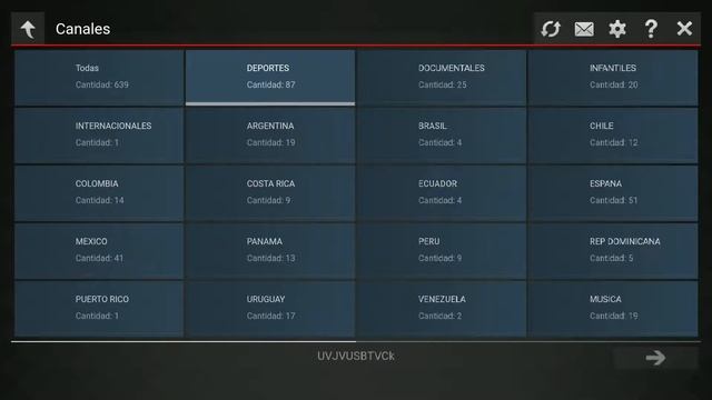 Dividir el contenido por grupos SS IPTV смотреть онлайн