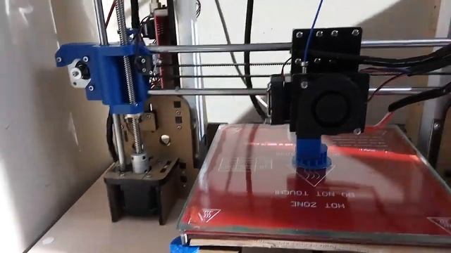 Идеальная печать после небольших переделок на 3d ptinter hesine prusa i 3 смотреть онлайн