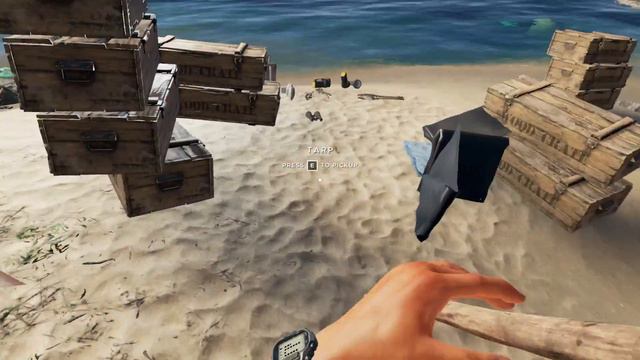 Stranded Deep#4 - Ищем клад и охотимся на акулу. [18+] смотреть онлайн