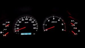 Пересвет приборной панели Land Cruiser 100