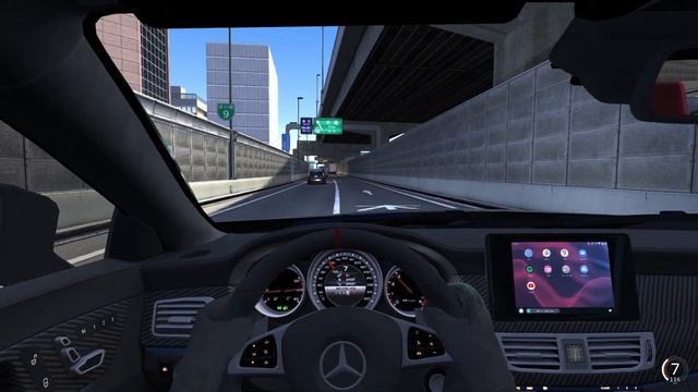 Mercedes Benz CLS63 AMG 1000HP - POV Driving - Assetto Corsa