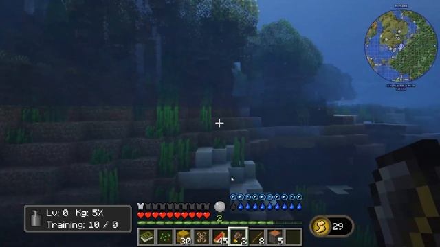 выживание в релаистичном майнкрафте с модами | Начало выживания #1 смотреть онлайн