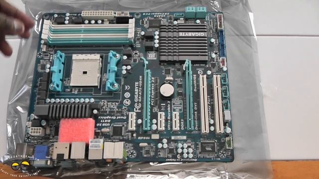 Gigabyte A75-UD4H Motherboard Unboxing- Supports AMD A6 & A8 APU. смотреть онлайн