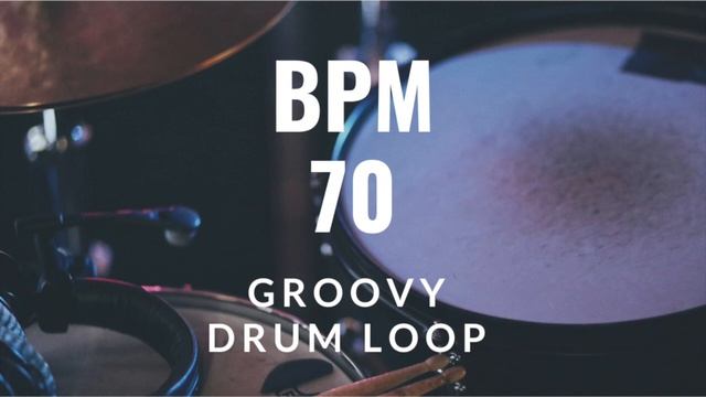 Groovy DRUM LOOP - 70 BPM | 드럼비트 смотреть онлайн