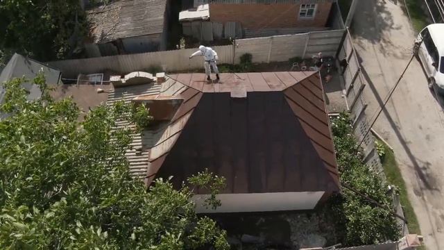 Агрегатная окраска кровли смотреть онлайн