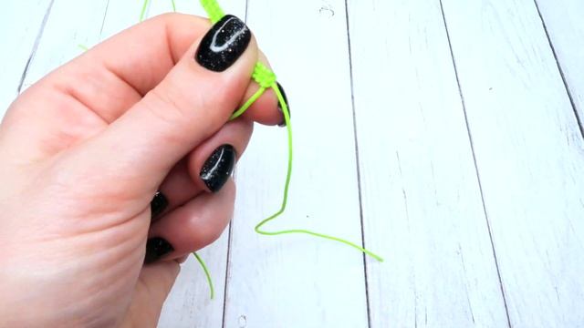 Браслет МАКРАМЕ из нейлоновой нити | Как сплести браслет смотреть онлайн