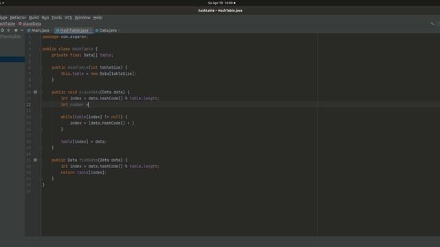 Create your own Hashtable - LiveCode in Java смотреть онлайн