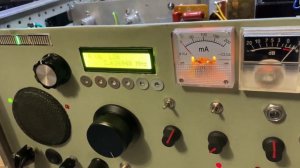 Ламповий КВ трансивер, невідомого автора.