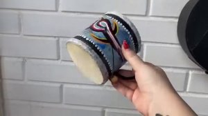 Барабан Дамару Индонезия 10 см (в точку) / Двухмембранный барабан / Барабан Шивы VITtovar