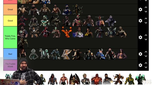RANKING EVERY MORTAL KOMBAT FIGHTER! - Mortal Kombat Monday (Episode 100!) смотреть онлайн