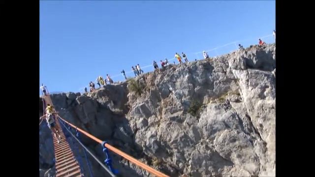 Канатная дорожка на Ай-Петри. Крым 2017год смотреть онлайн