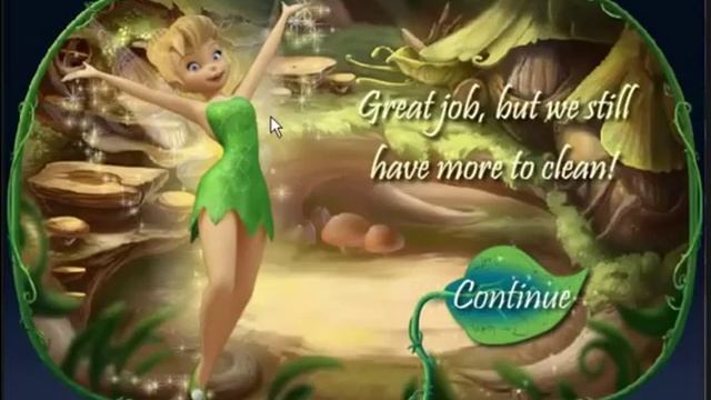 DISNEY FAIRIES #09 - Tinker Bell's Workshop Clean Up (Уборка Мастерской) - flash game смотреть онлайн