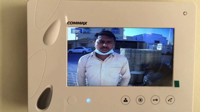 Commax video intercom 7 inches смотреть онлайн