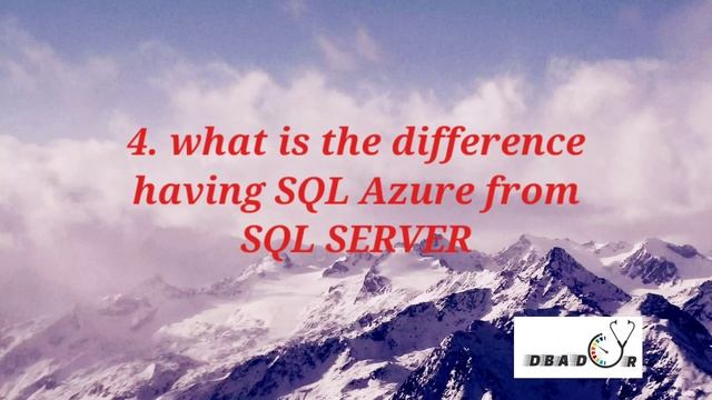 Microsoft Azure SQL database Interview Questions and Answers смотреть онлайн