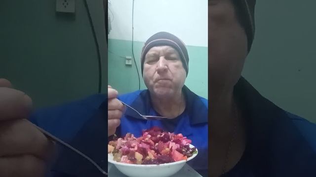 Винегрет на ночь на работе