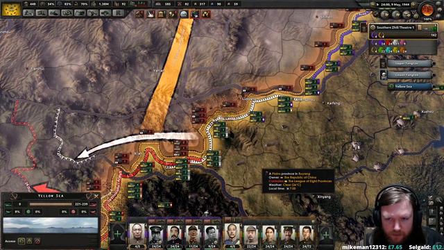China Update! League of Eight Provinces | Kaiserreich | Hearts of Iron IV | 26 смотреть онлайн