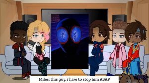 Spider-man across the spider-verse react to Miles Morales