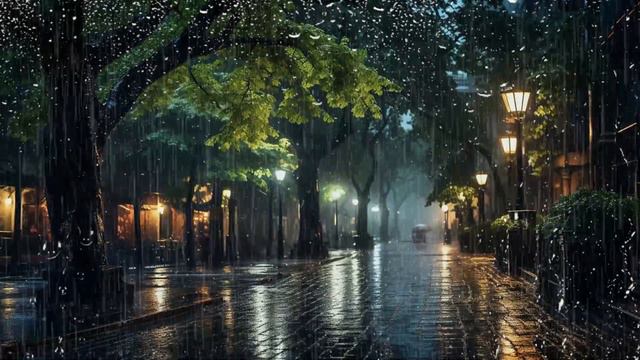 Within 3 Minutes You Will Fall into an Instant Sleep - Heavy Rain & Thunderstorm Sounds for Sleepin смотреть онлайн