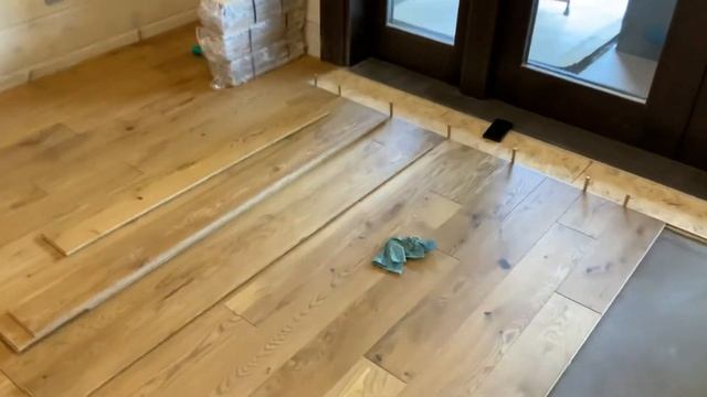 Укладка паркета в деревянном доме под тёплый пол. смотреть онлайн