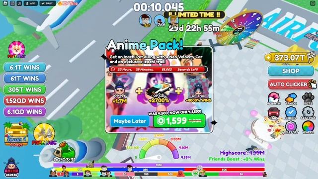 ALL NEW WORKING CODES FOR RACE CLICKER IN 2023! ROBLOX RACE CLICKER CODES смотреть онлайн