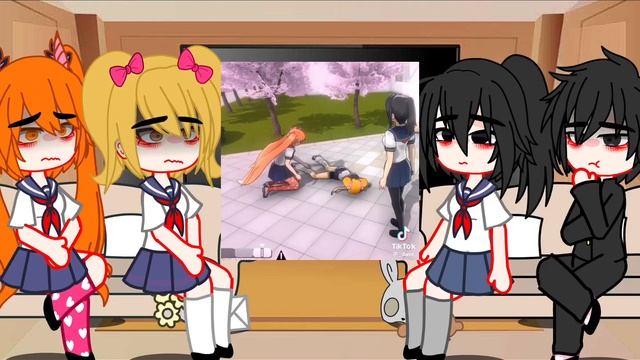 II Yandere Simulator react to Ayano II Yandere Taro AU II spoilers II смотреть онлайн