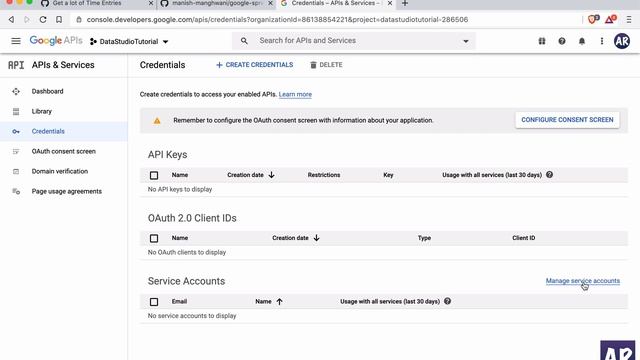 3 - Setting up a new project in Google Developer console to use Google API with Laravel смотреть онлайн