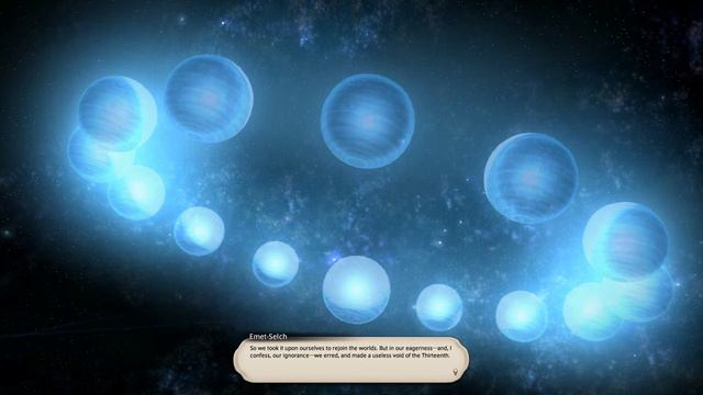 Final Fantasy XIV Shadowbringers - Emet-Selch history lesson смотреть онлайн