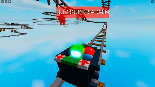 TRENZINHO DO AMONG US | Roblox - Cart Ride into Among Us смотреть онлайн